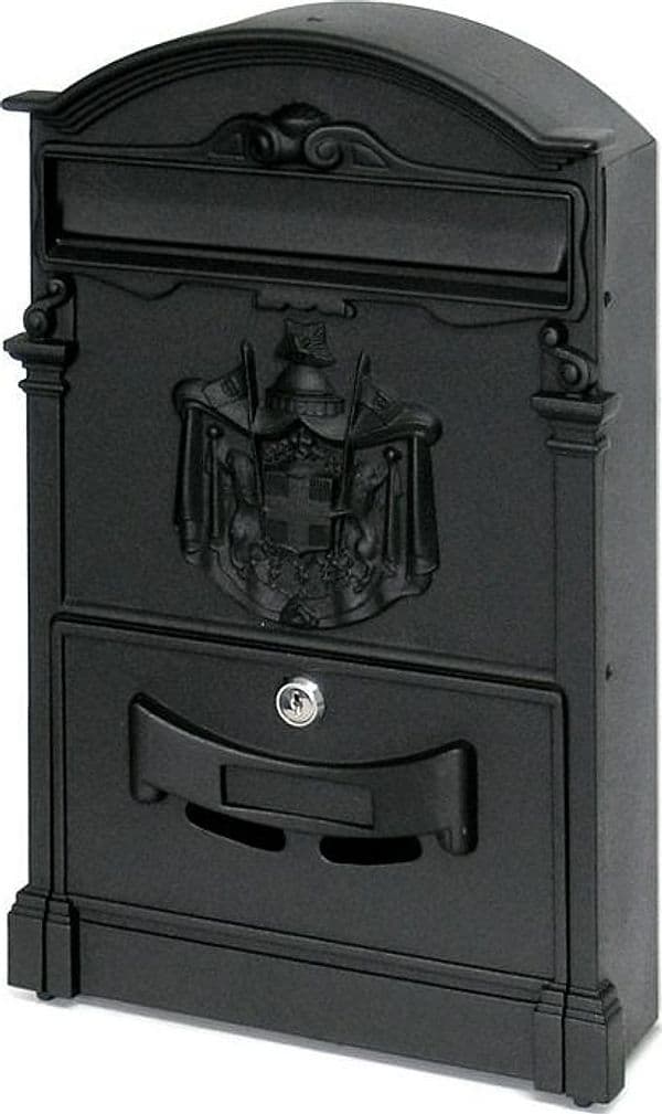 Utilia Cassetta Postale Artistica Col. Nero in Cassette postali con fissaggio a parete BricoGo - Marano di Napoli, commercioVirtuoso.it