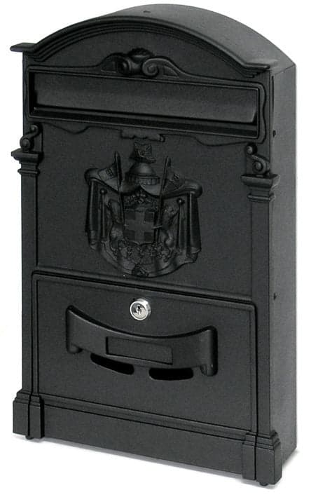 Utilia Cassetta Postale Artistica Col. Nero in Cassette postali con fissaggio a parete BricoGo - Marano di Napoli, commercioVirtuoso.it