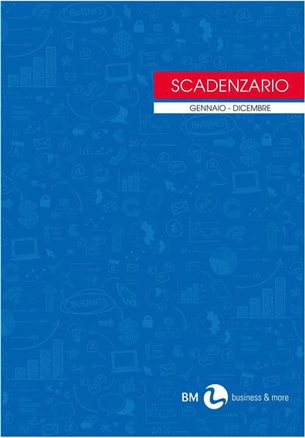 Scadenzario Gen-Dic 24Fg Uso Mano 17X24Cm Bm in Il Centro - Jesi, commercioVirtuoso.it