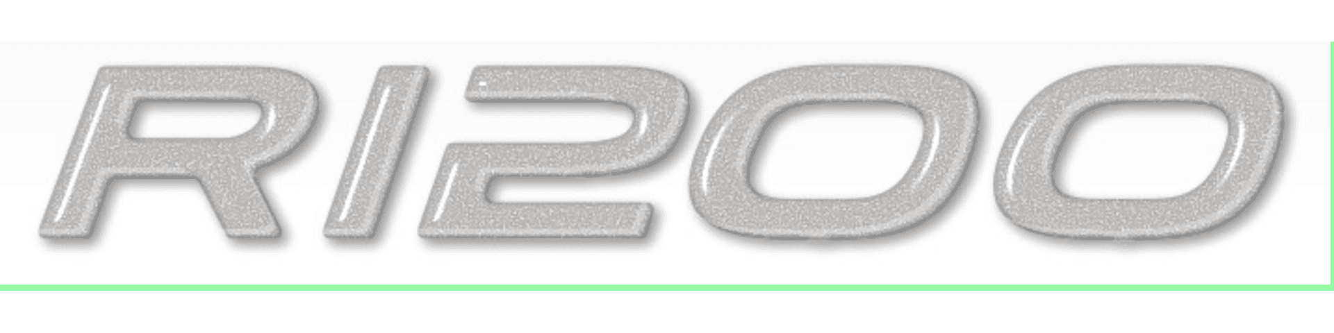 2 ADESIVI in RESINA GEL SCRITTE R1200 compatibili per MOTO BMW GS - Stickers 3D in Decalcomanie adesivi e magneti LabelBike - Bibbiano, commercioVirtuoso.it