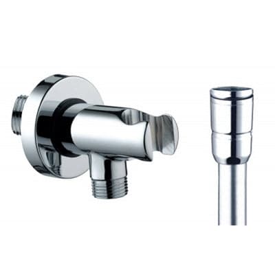 Supporto Doccia Con Arresto Acqua + Flessibile Ottone- Cromo- Bossi- Pezzi 1 in Telefoni doccia BricoGo - Marano di Napoli, commercioVirtuoso.it