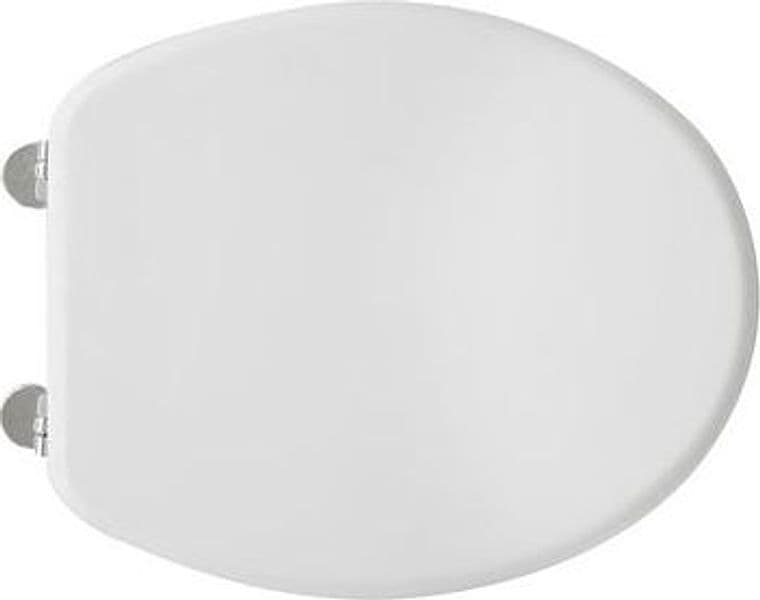 Sedile Wc In Legno Colato Modello Alex- Bianco- Dhimp- Pezzi 1 in Sedili WC BricoGo - Marano di Napoli, commercioVirtuoso.it