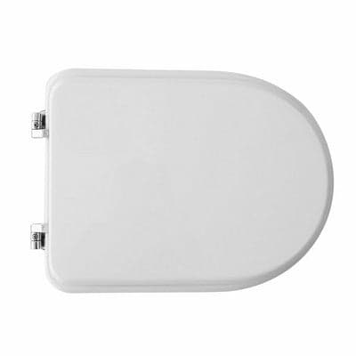 Sedile Wc Per Gravena Vaso Garbo Forma 7- Bianco - Cerniere A Passanti- Cw- Pezzi 1 in Sedili WC BricoGo - Marano di Napoli, commercioVirtuoso.it