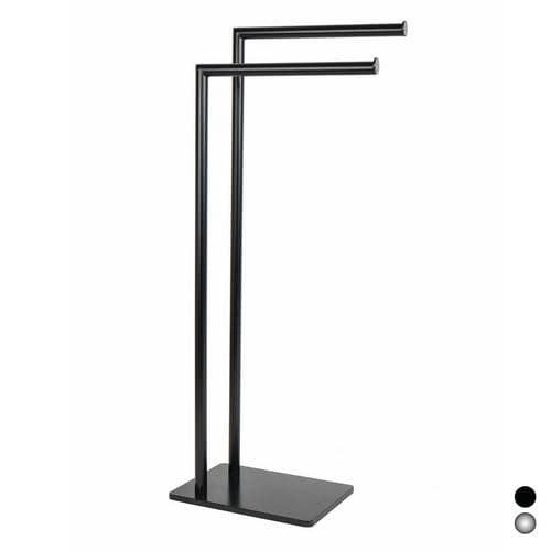 Piantana Porta Asciugamani Mod. Zero Metaform- Cromo Cm 20 X H. 78 X 28- Metaf- Pezzi 1 in Portasciugamani da terra BricoGo - Marano di Napoli, commercioVirtuoso.it