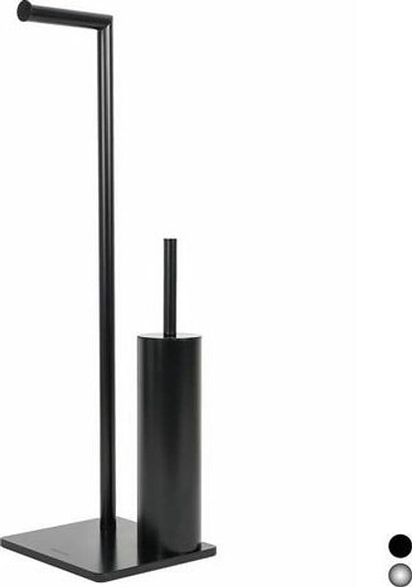 Piantana Wc Mod. Zero Metaform- Cromo Cm 20 X H. 56 X 20- Metaf- Pezzi 1 in Scopini e porta scopini BricoGo - Marano di Napoli, commercioVirtuoso.it