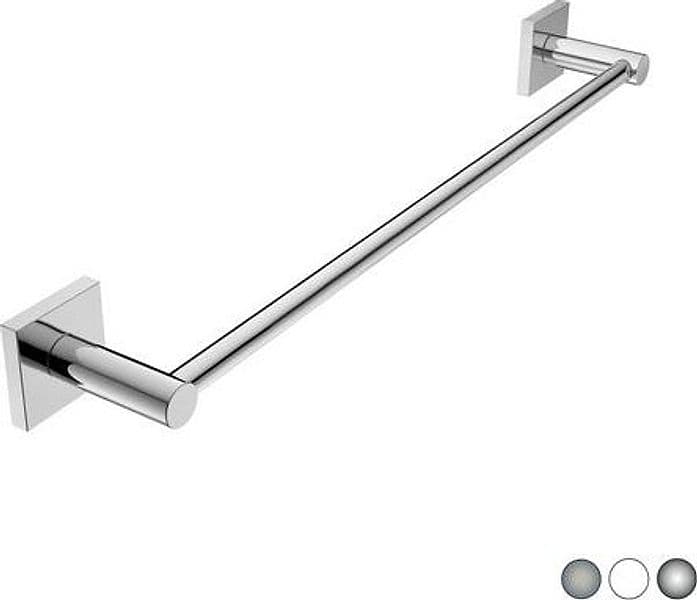 Porta Asciugamani Mod. Hotel Maison- Bianco Cm 45 X H.5 X 7,4- Metaf- Pezzi 1 in Portasciugamani da parete BricoGo - Marano di Napoli, commercioVirtuoso.it