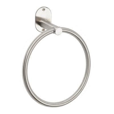 Porta Asciugamani Ad Anello Mod. Blizz Spazzolato- Spazzolato 19Xh.22,6X7,7- Metaf- Pezzi 1 in Anelli portasciugamani BricoGo - Marano di Napoli, commercioVirtuoso.it