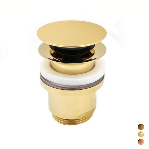 Piletta Click Clack 11/4 Tonda Senza Troppo Pieno- 11/4 Bronzata- Pb- Pezzi 1 in Rubinetti per bidet BricoGo - Marano di Napoli, commercioVirtuoso.it