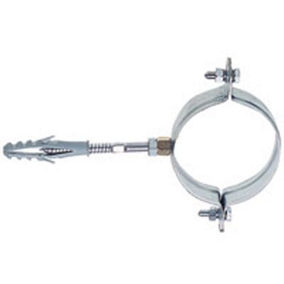 Collare Tondo Acciaio Zinc. C/Perno E Tassello P/Fissaggio Tubi Pluv.- 80 Mm.- Oter- Pezzi 1 in Morsetti per tubi BricoGo - Marano di Napoli, commercioVirtuoso.it