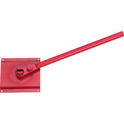 Piastra Piegaferro + Manico Acciaio Forgiato Vern Mm 210/190 in Taglierini e piegatori per barre BricoGo - Marano di Napoli, commercioVirtuoso.it
