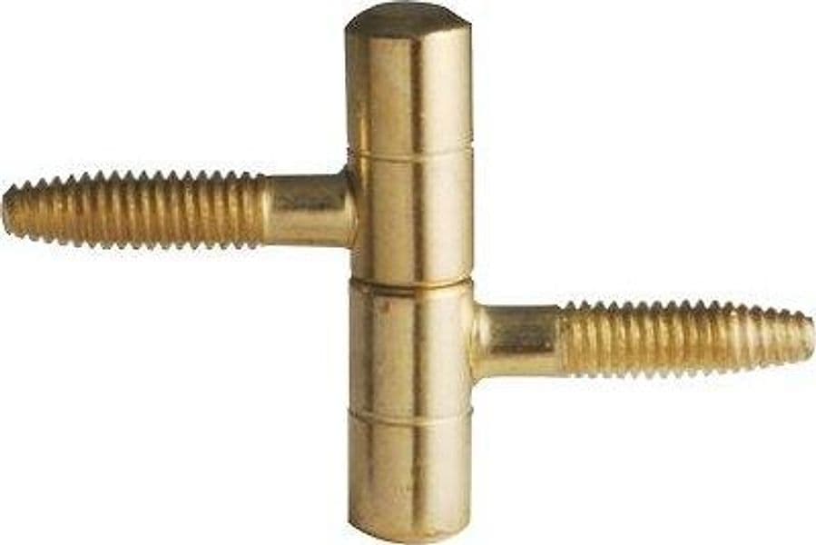 Cerniera Tipo Anuba - Acciaio Ottonato Mm 14- 25 Pezzi in Cerniere per pensili BricoGo - Marano di Napoli, commercioVirtuoso.it