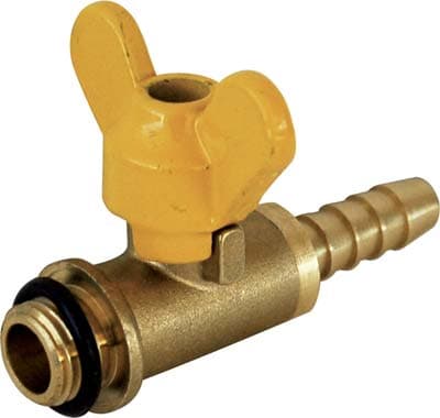 Rubinetto A Farfalla X Lancia - Ottone 1/4M Portagomma Mm 10- 10 Pezzi in Valvole a sfera BricoGo - Marano di Napoli, commercioVirtuoso.it