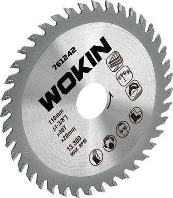 Lama Circolare X Legno 761424 Wokin Mm 165X30 Denti 24 in Lame per seghe circolari BricoGo - Marano di Napoli, commercioVirtuoso.it