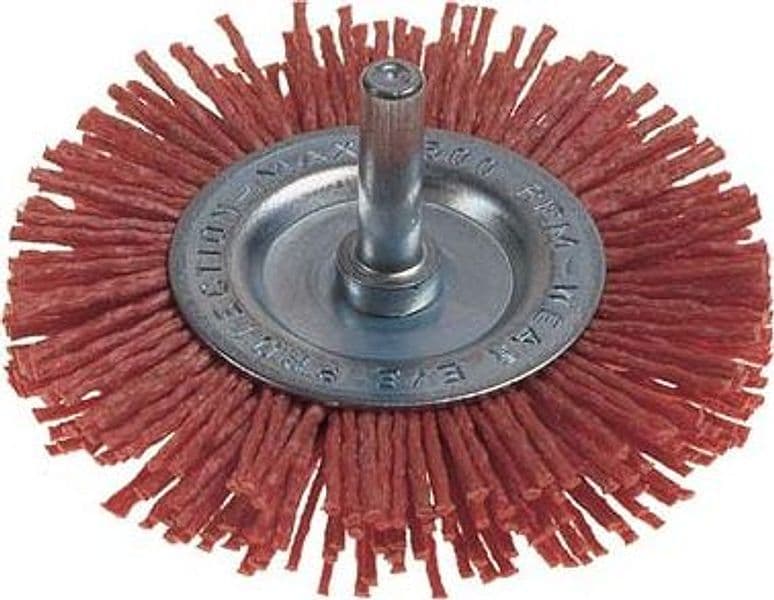 Spazzola Fibra Circolare + Gambo Pg 497.10 Mm 75 Grana 150 G.Mm 6 in Spazzole metalliche BricoGo - Marano di Napoli, commercioVirtuoso.it