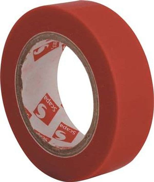 Nastro Pvc Isolante Scapa - Rosso Mm 19 Ml 25- 10 Pezzi in Nastro isolante BricoGo - Marano di Napoli, commercioVirtuoso.it