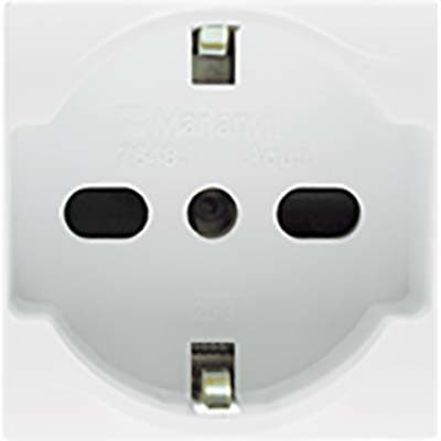 Presa Schuko + Sicurezza Aqua Marlanvil - Volt 250 A 10/16 2P+T- 6 Pezzi in Prese a muro BricoGo - Marano di Napoli, commercioVirtuoso.it