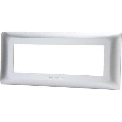 Placca Coprifrutti Abm - Argento Posti 6 Mm 190X85- 8 Pezzi in Placche cieche BricoGo - Marano di Napoli, commercioVirtuoso.it