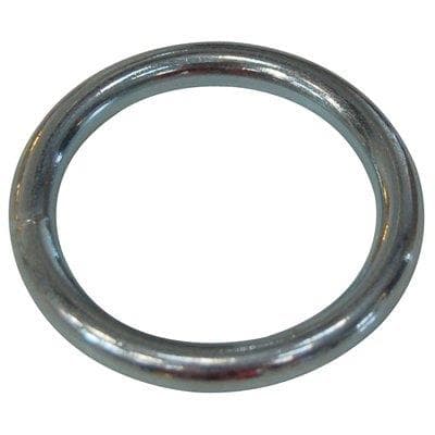 Anello Tondo Zincato - Mm 8 D.Mm 40- 25 Pezzi in Moschettoni a innesco BricoGo - Marano di Napoli, commercioVirtuoso.it