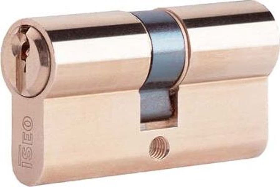 Cilindro Sagomato 8209 Iseo Ottone Chiavi 3 Camma Din Mm 90 45+45 in Cilindri delle serrature BricoGo - Marano di Napoli, commercioVirtuoso.it
