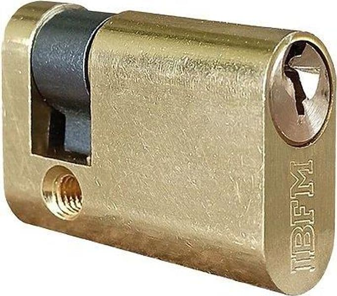 Mezzo Cilindro Ovale 2401 Ol Ka Ibfm - Ottone Lucido Chiavi 3 Mm 40 30+10- 2 Pezzi in Cilindri delle serrature BricoGo - Marano di Napoli, commercioVirtuoso.it
