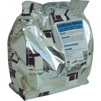 Cemento Bianco Briko Line - Kg 5- 5 Pezzi in Cemento BricoGo - Marano di Napoli, commercioVirtuoso.it