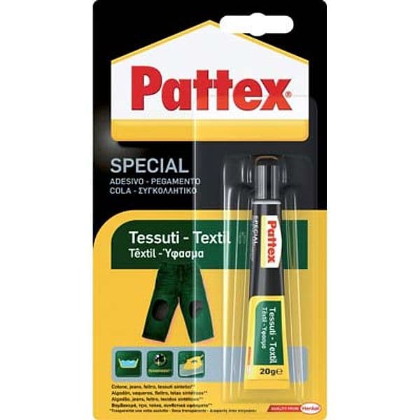 Pattex Special Tessuti - Gr 20- 6 Pezzi in Adesivi universali BricoGo - Marano di Napoli, commercioVirtuoso.it