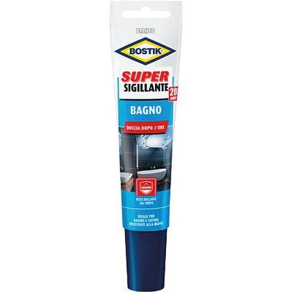 Bostik Super Sigillante Bagno Bianco Ml 150 in Sigillanti BricoGo - Marano di Napoli, commercioVirtuoso.it