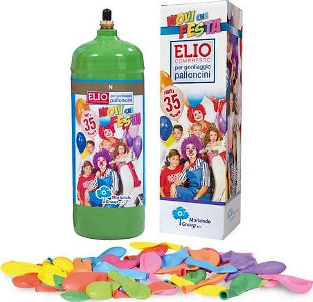 Bombola Elio Con Palloncini Kit Party- 6,9 L - 50 Palloncini- Senza- Pezzi 1 in Palloncini BricoGo - Marano di Napoli, commercioVirtuoso.it