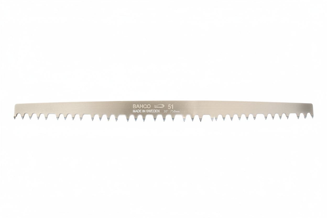 Lame In Acciaio Temprato Denti Continui Per Segoncino- - Cm.75,9 (51-30) - 1 Blister Bahco in Lame per seghe alternative BricoGo - Marano di Napoli, commercioVirtuoso.it
