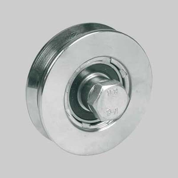 Ruota Con Bullone Per Cancelli A 2 Cuscinetti 120 Mm in Ferramenta per cancelli BricoGo - Marano di Napoli, commercioVirtuoso.it