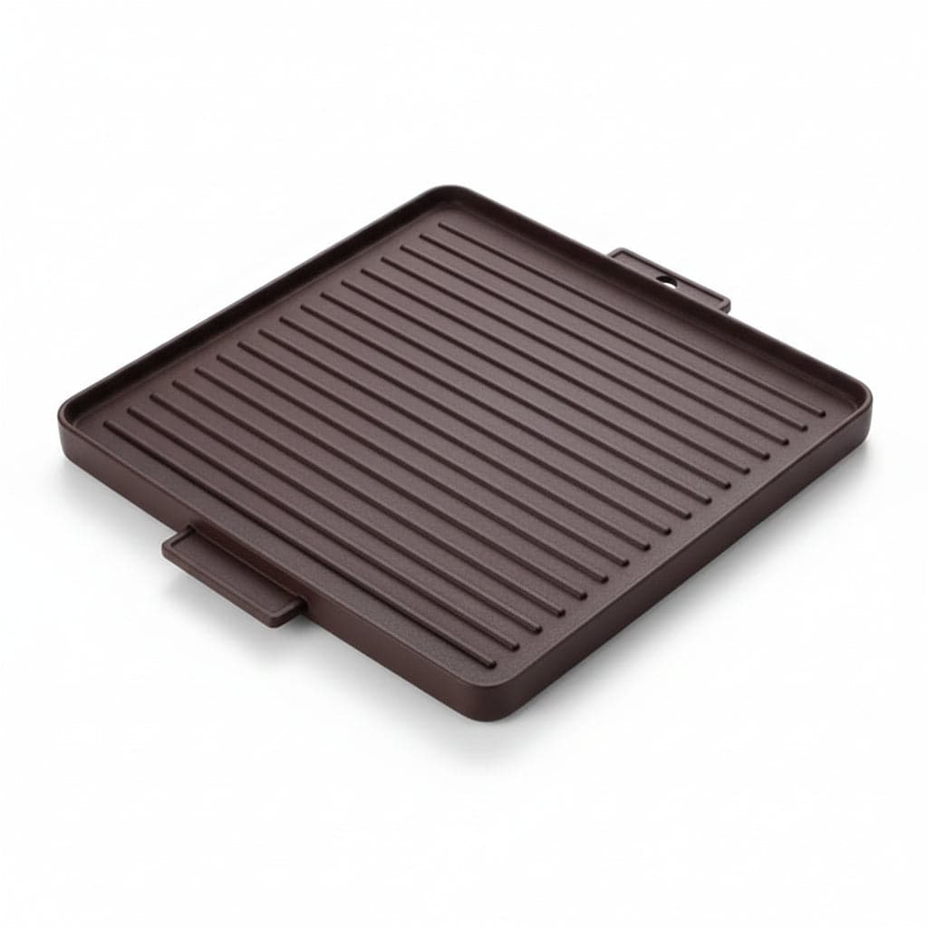 Piastra Per Fornellone Gas Cm.39X39 in Padelle grill BricoGo - Marano di Napoli, commercioVirtuoso.it