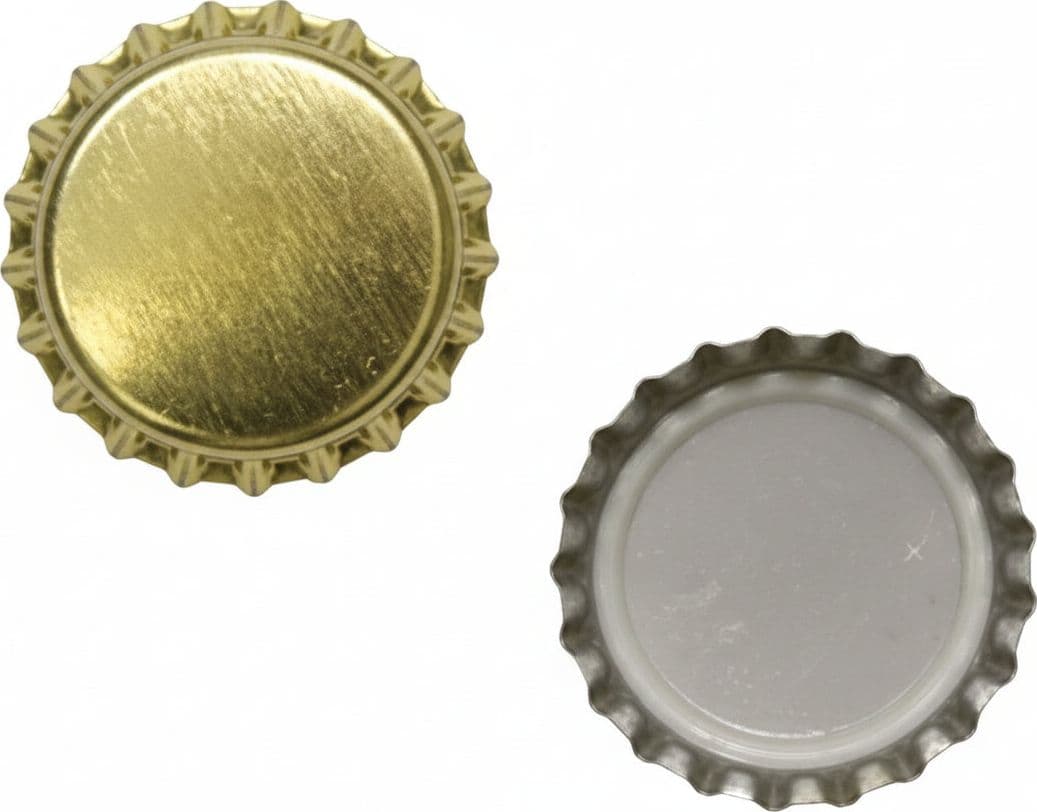 Tappo A Corona Oro- - Ø Mm.29 - In Busta Da Pz.200 - 2 Busta in Tappi BricoGo - Marano di Napoli, commercioVirtuoso.it