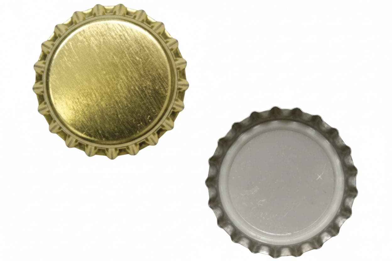 Tappo A Corona Oro- - Ø Mm.29 - In Busta Da Pz.200 - 2 Busta in Tappi BricoGo - Marano di Napoli, commercioVirtuoso.it