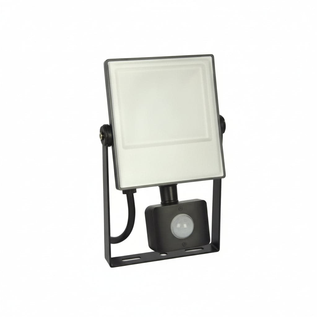 Proiettore A Led 10W Con Sensore Crepuscolare 10W 4000 °K Naturale 800 Lm 117X198X59 Duracell Lighting