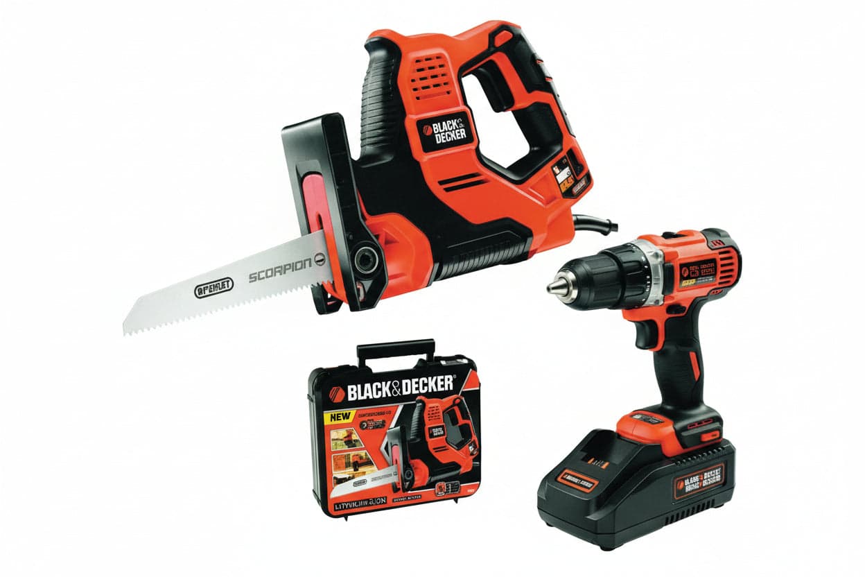 SEGA MULTIFUNZIONE SCORPION 500W (RS890KQS) BLACK&DECKER