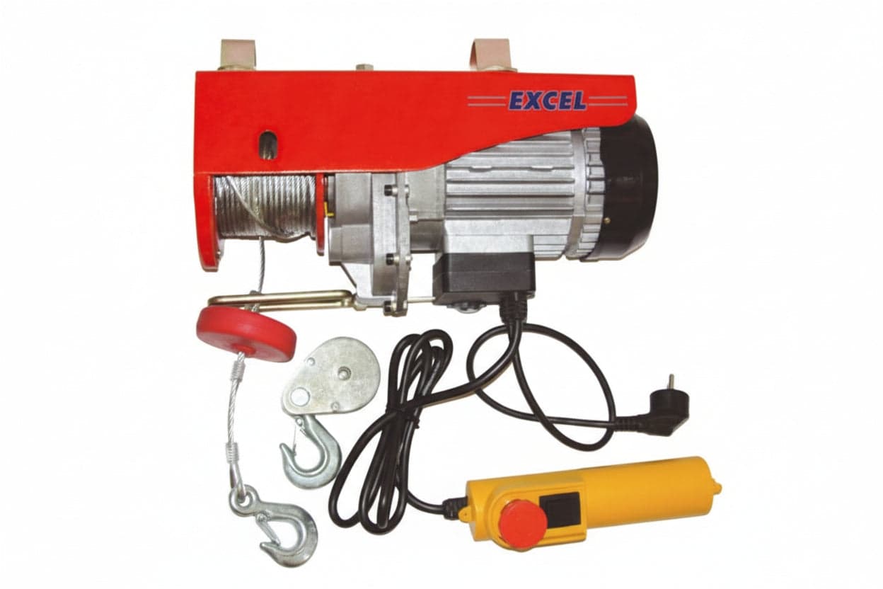 Paranco Elettrico Kg.300600 1050W Cavo Mt.18 Excel in Argani elettrici BricoGo - Marano di Napoli, commercioVirtuoso.it