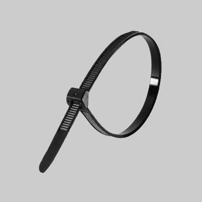 Fascetta Di Cablaggio 4,8X250 Mm - Nera - 100 Pezzi- Ideal Star in Stringicavi BricoGo - Marano di Napoli, commercioVirtuoso.it