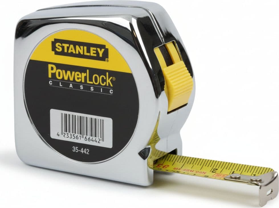 Flessometro Powerlock Mt.3 Nastro Mm.12,7H. (133238) Stanley in Metri a nastro BricoGo - Marano di Napoli, commercioVirtuoso.it