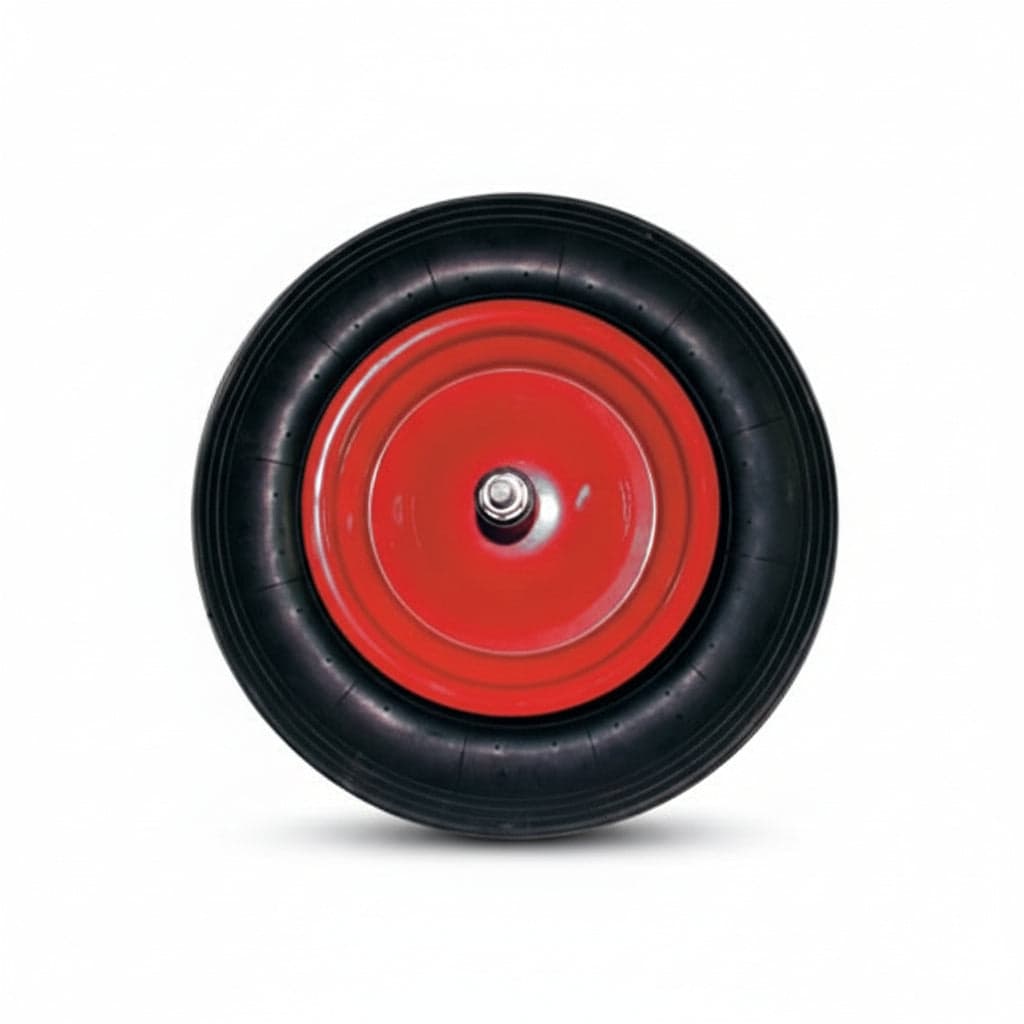 Ruota Per Carriola Pneumatica Perno Mm.12X260 Perno Mm.12X260, Interasse Mm.190 Alte in Ruote pneumatiche BricoGo - Marano di Napoli, commercioVirtuoso.it
