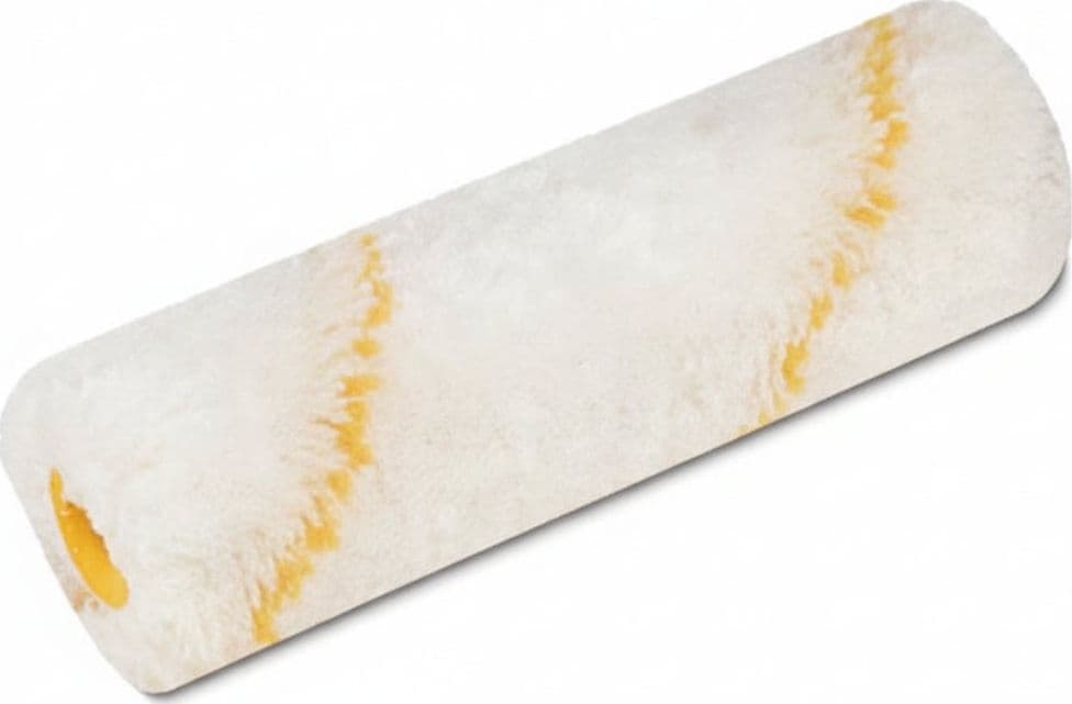 Rullino Tessuto Cordonato Bianco Riga Gialla Serie 201- - Cm.10 - 10 Pezzi Cinghiale in Rulli per verniciare BricoGo - Marano di Napoli, commercioVirtuoso.it