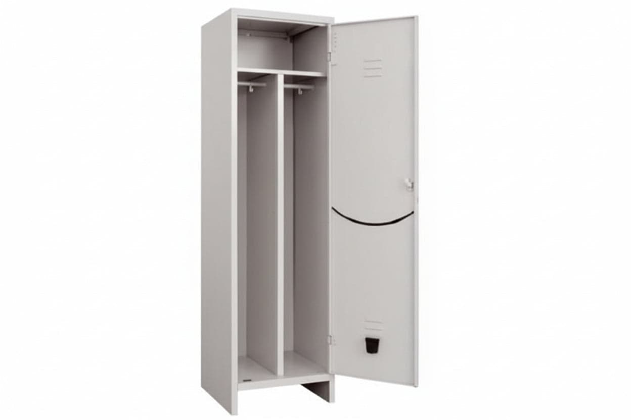 Armadio Spogliatoio Sporco/Pulito Ad Una Anta Montato Cm.50X50X180H. Prometal in Armadietti metallici BricoGo - Marano di Napoli, commercioVirtuoso.it