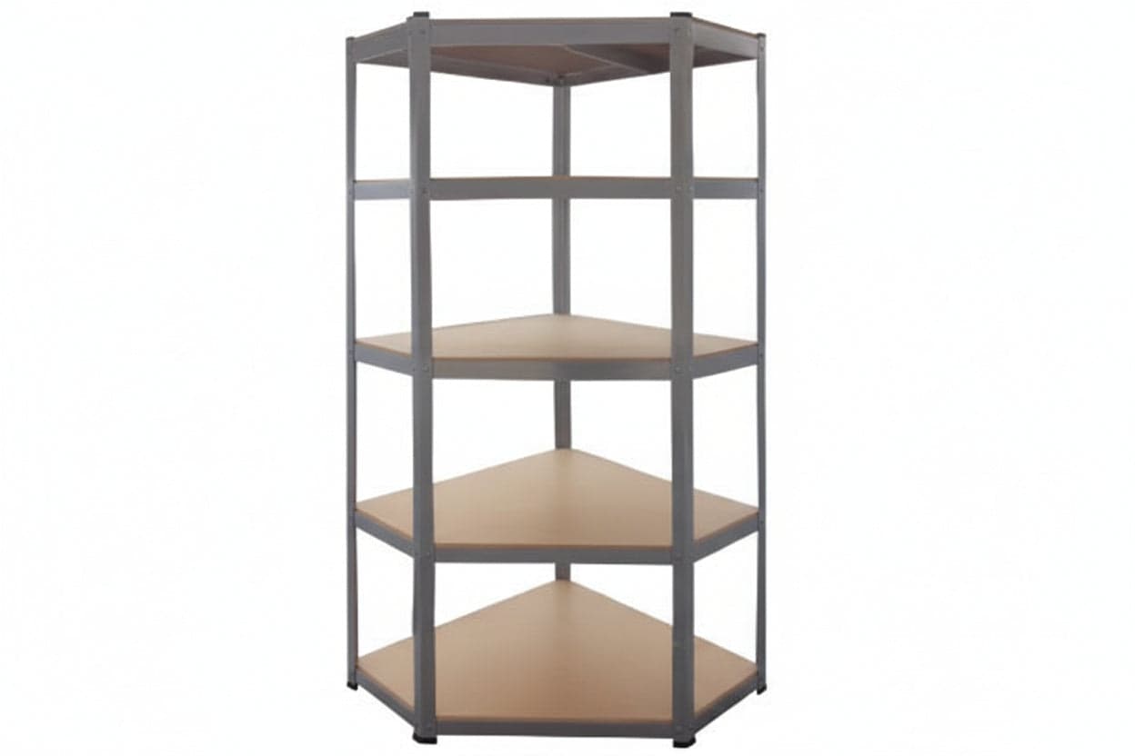 Scaffale Angolare In Kit 5 Ripiani In Legno 5 Ripiani Cm.40X70X40X90X90X180H. Alte in Librerie BricoGo - Marano di Napoli, commercioVirtuoso.it
