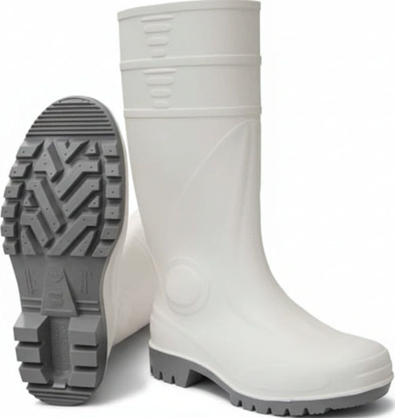 Stivali Di Sicurezza In Pvc Bianco En 345- - N°38 - Colore Della Suola Grigio - 1 Paio in Stivali BricoGo - Marano di Napoli, commercioVirtuoso.it