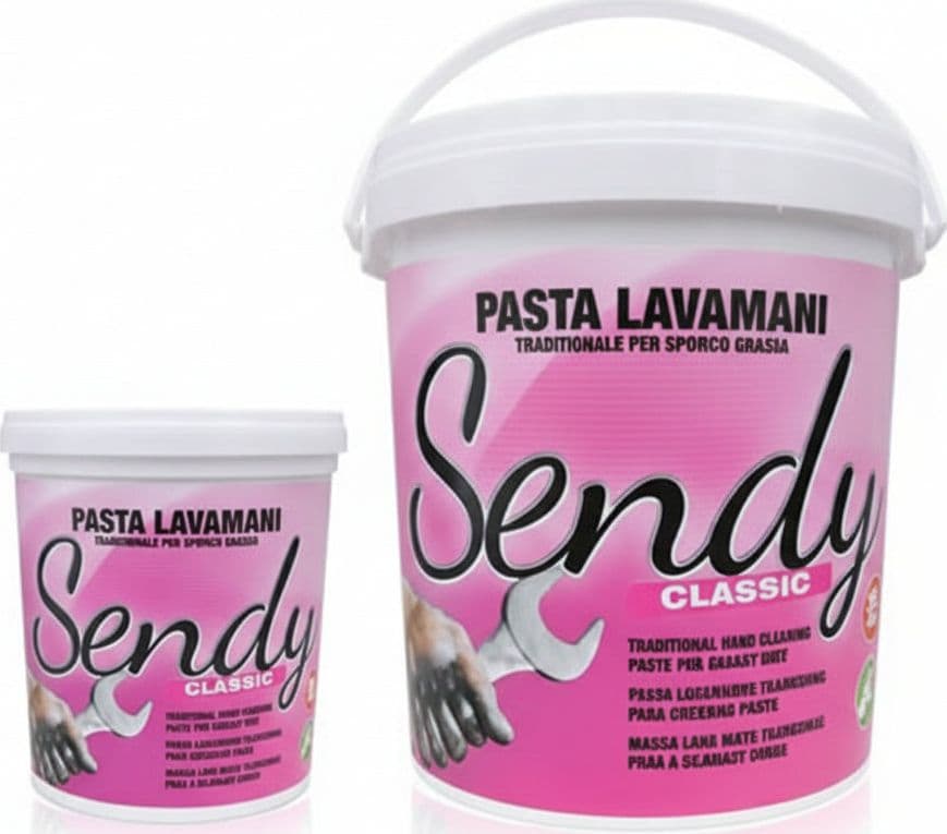 Pasta Lavamani Sendy Classic- - Ml.1000 In Barattolo - 12 Pezzi Nettuno in Detergente per le mani BricoGo - Marano di Napoli, commercioVirtuoso.it