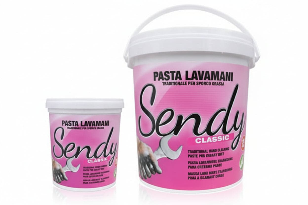 Pasta Lavamani Sendy Classic- - Ml.1000 In Barattolo - 12 Pezzi Nettuno in Detergente per le mani BricoGo - Marano di Napoli, commercioVirtuoso.it