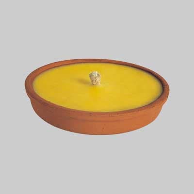 Fiaccola Alla Citronella In Terracotta Ø Cm 14X4H in Zanzare BricoGo - Marano di Napoli, commercioVirtuoso.it