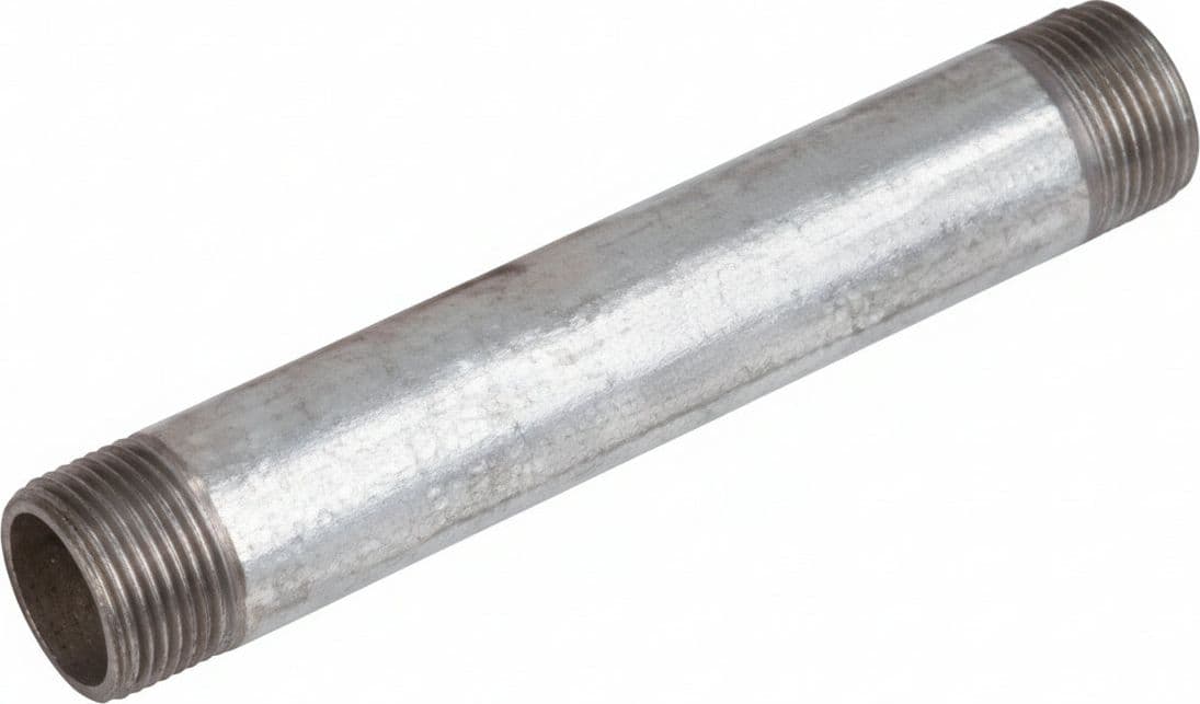 Barilotto Maschio Acciaio Zincato- - M 3/8 X Mm.150 - 10 Pezzi in Dadi e bulloni esagonali per macchina BricoGo - Marano di Napoli, commercioVirtuoso.it