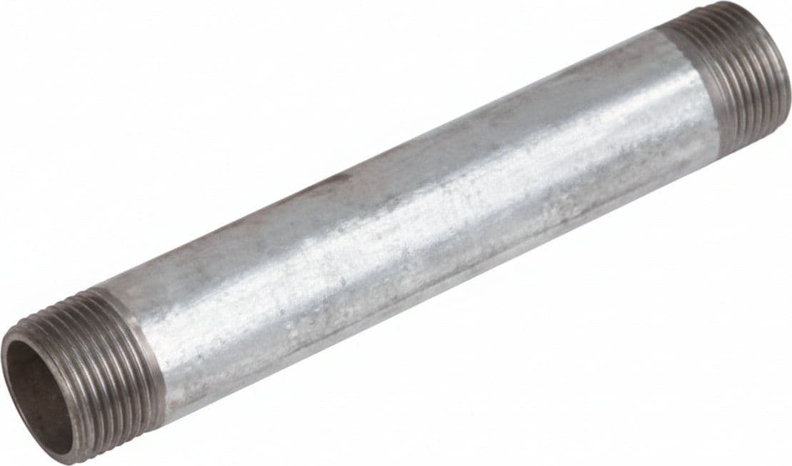 Barilotto Maschio Acciaio Zincato- - M 1/2 X Mm.1000 - 5 Pezzi in Dadi e bulloni esagonali per macchina BricoGo - Marano di Napoli, commercioVirtuoso.it