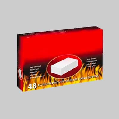 Accendifuoco 48 Cubi in Accendini per carbonella BricoGo - Marano di Napoli, commercioVirtuoso.it