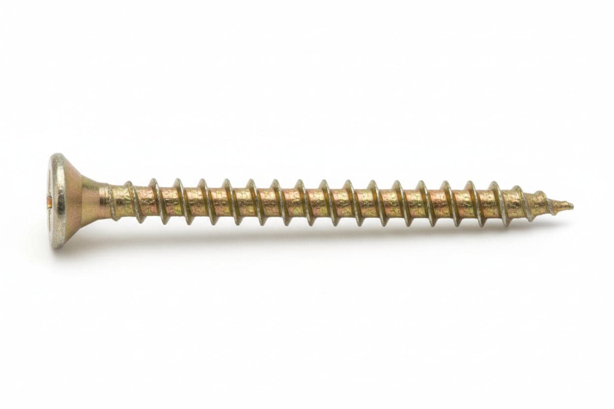Viti Truciolare Tsp Cava Pz Int. Filettata In Acciaio Zincato Giallo- - Ø Mm.2,5X20 - 1000 Pezzi Ambrovit in Viti per legno BricoGo - Marano di Napoli, commercioVirtuoso.it